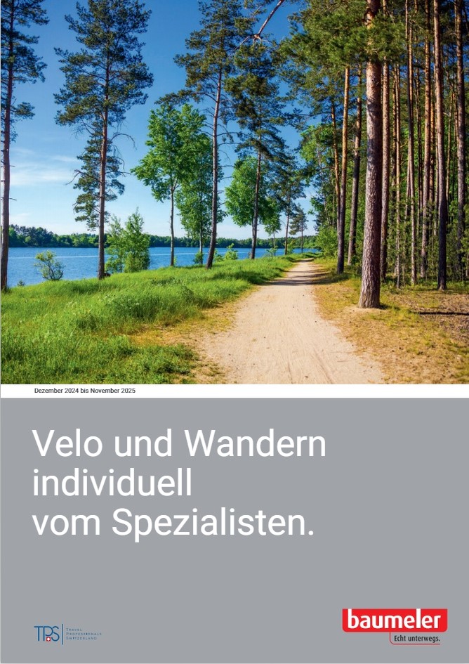 Velo & Wandern individuell Katalog 2025
